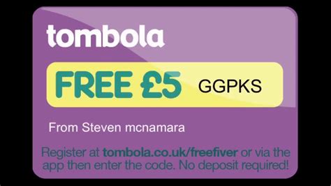 tombola 5 free leaflet code|Promotions & Bingo Game Offers .